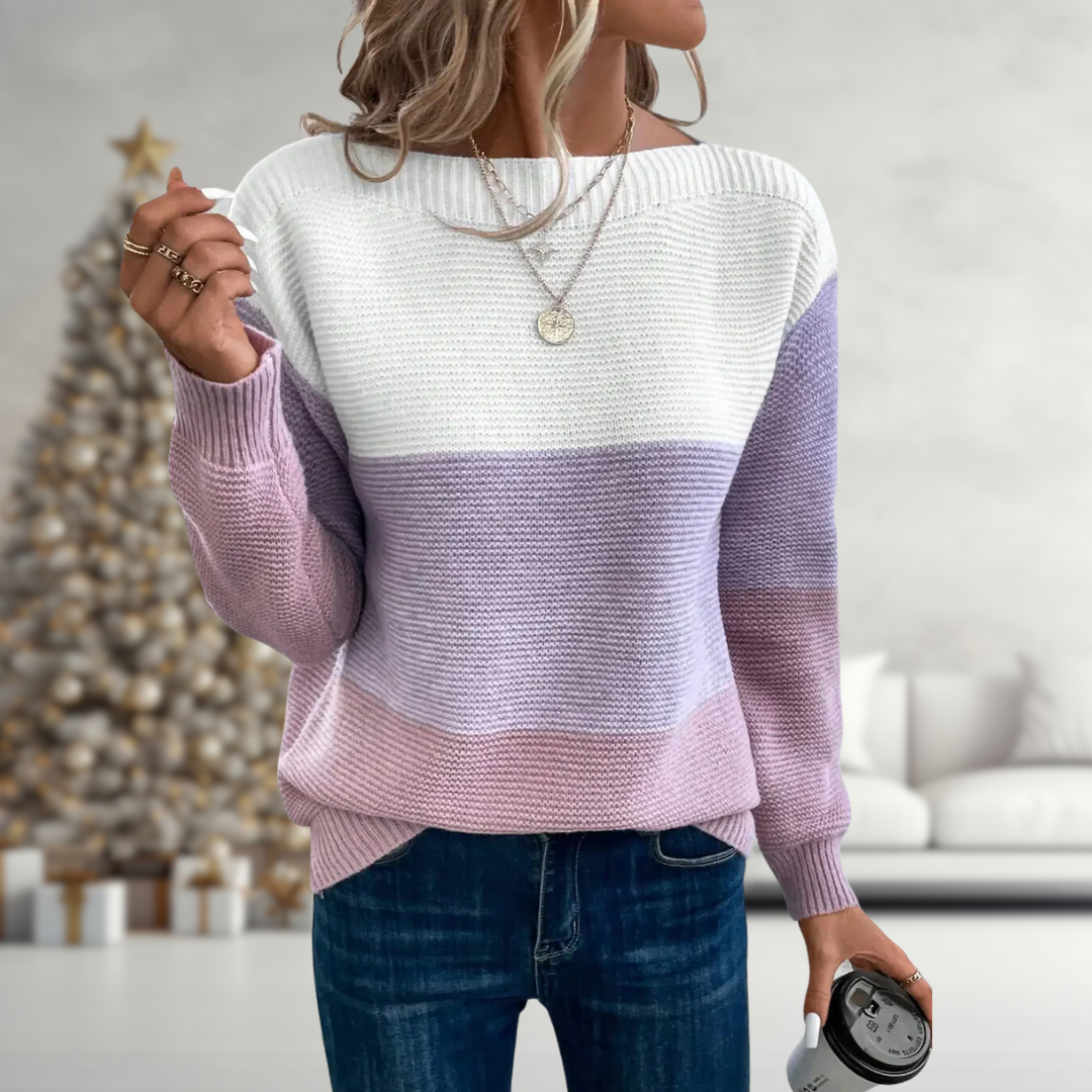 CLAUDIA™ | HANDMADE GRADIENT SWEATER