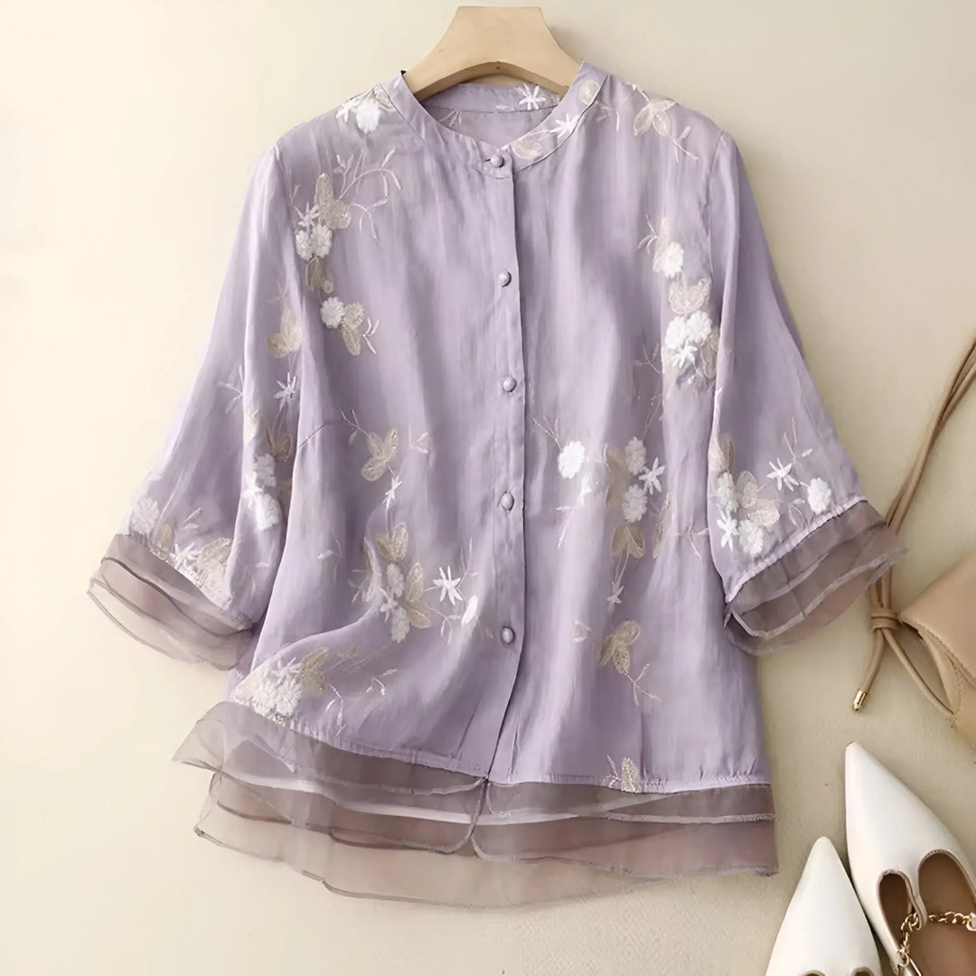 Mila | Embroidered Blouse