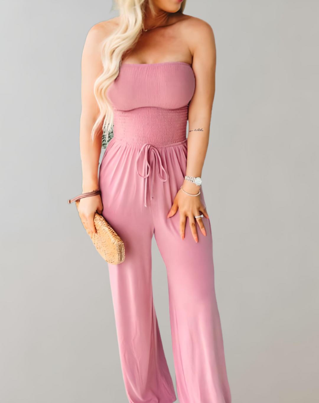 Noa | Strapless Jumpsuit