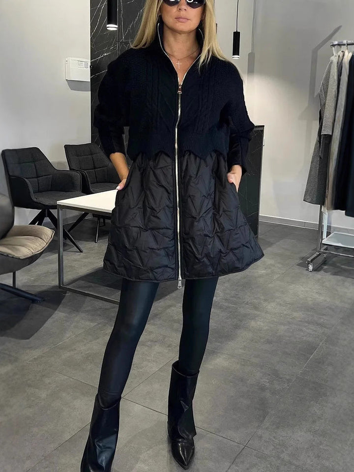 Ivanna | Quilted Hybrid Jacket