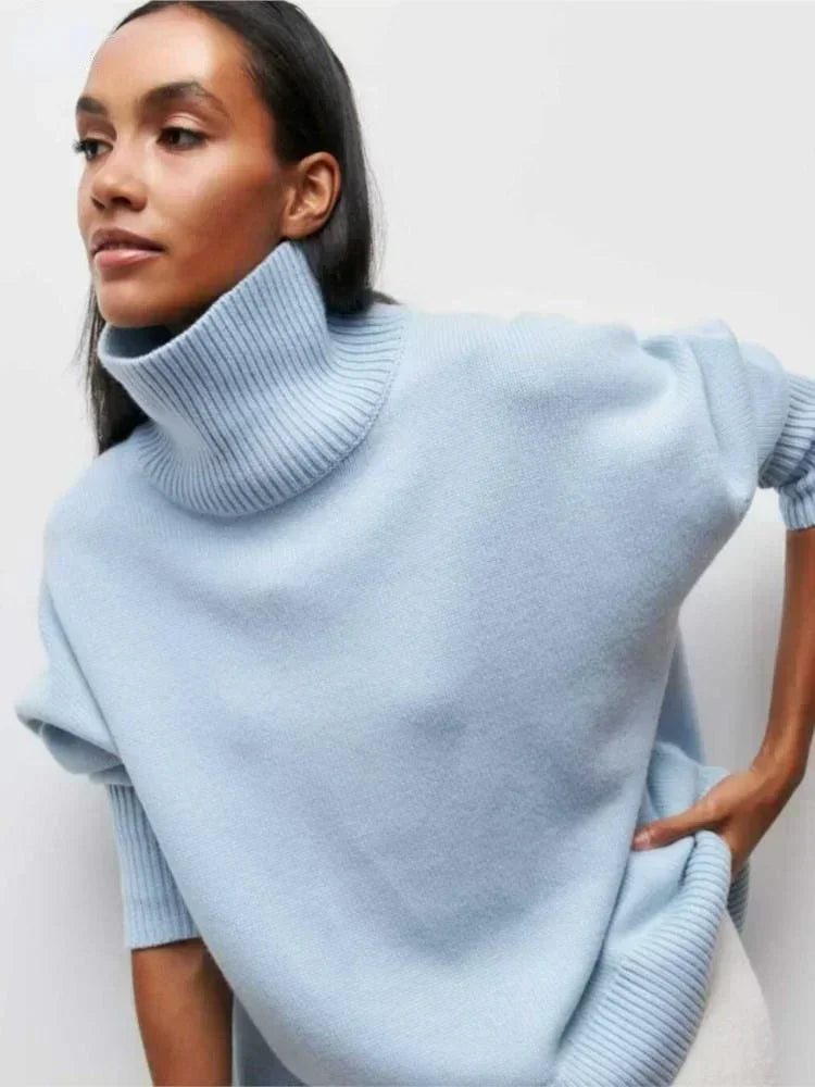 Olivia - Sweater with turtle neck