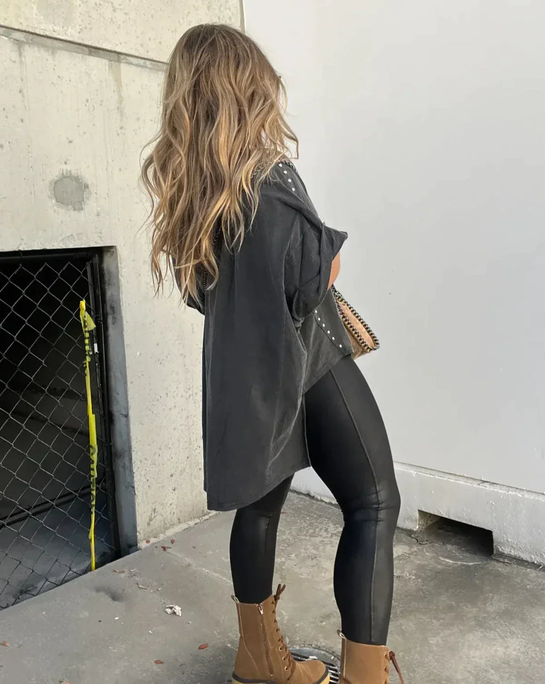 Kaia | Studded Oversized Tee