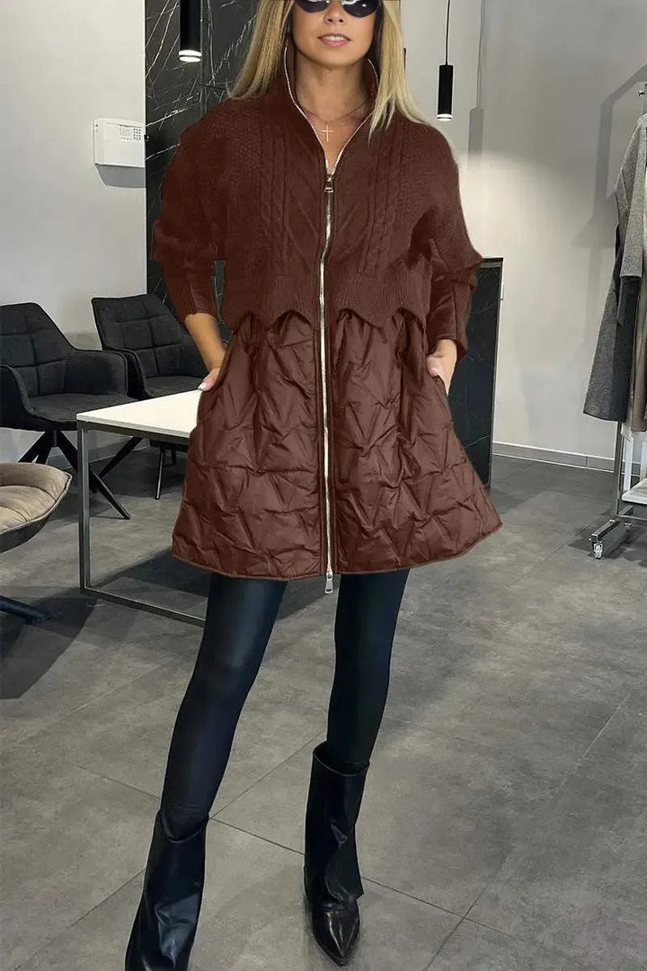 Ivanna | Quilted Hybrid Jacket